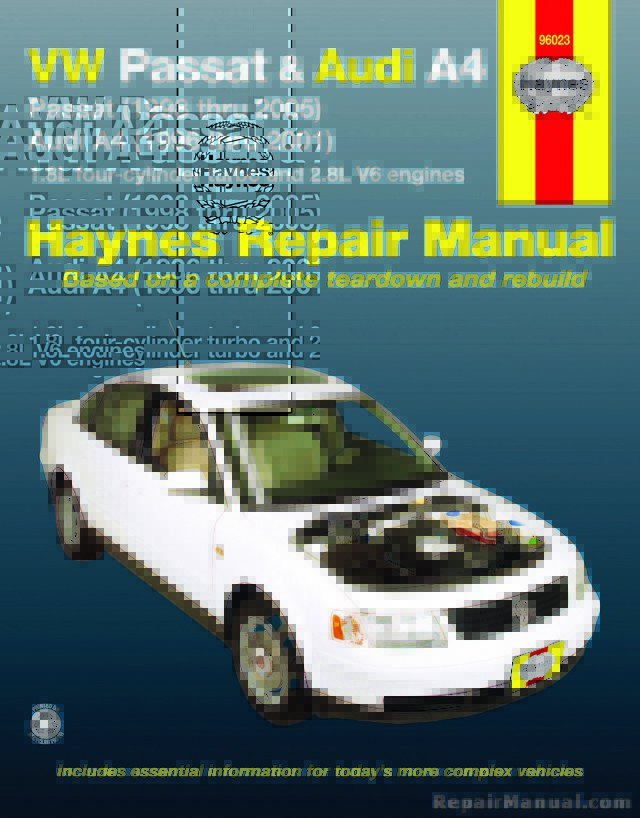 1996 Audi A4 Repair Manual Free Download
